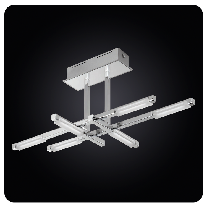 Faladesa NAIRE 30186 Six LED Streamlined Ceiling Fixture