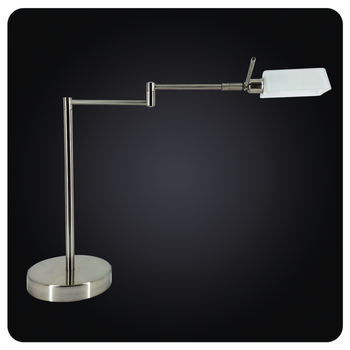 Satin Touch Anywhere Base Reading Lamp