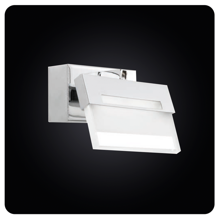 Faladesa K L O P 40552 Modern Chrome LED Sconce for Stylish Illumination