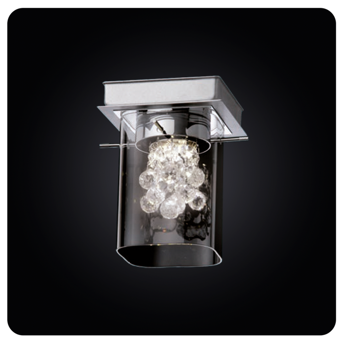 Faladesa X T R A 1680 Elegant Chrome Crystal LED Celling Lamp