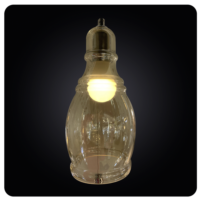 Classic Clear Glass Bell Pendant 38-DY7029-1P