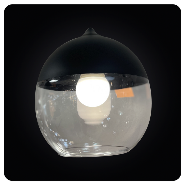 Sleek Modern Glass Globe Pendant 38-DY7058-1P