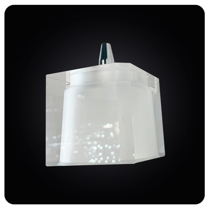 Luxury Crystal LED Pendant Light for Stylish Interiors 40-MT2578/1P CH