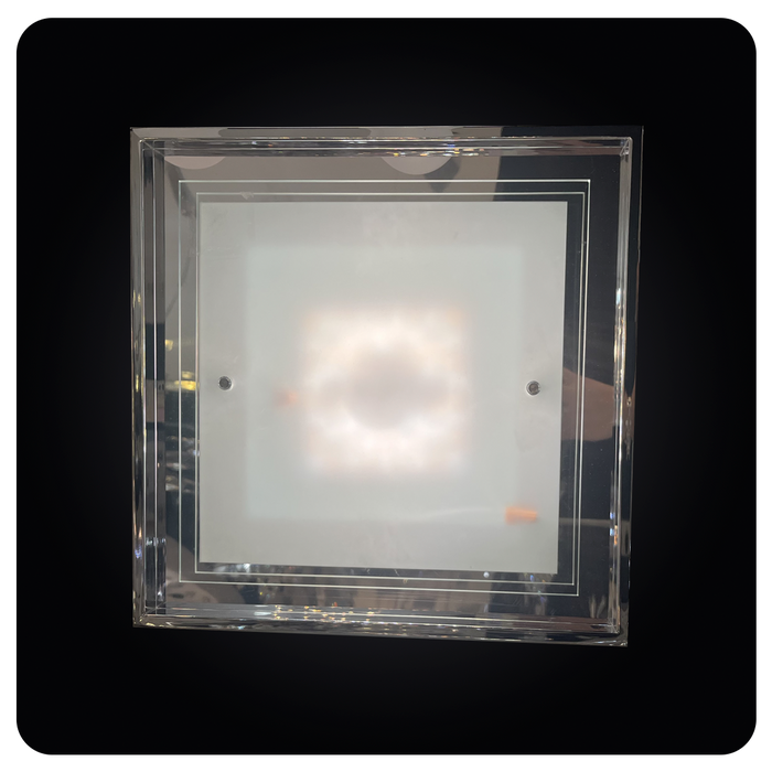Modern Crystal Ceiling LED Light Fixture 63-1102-30CR